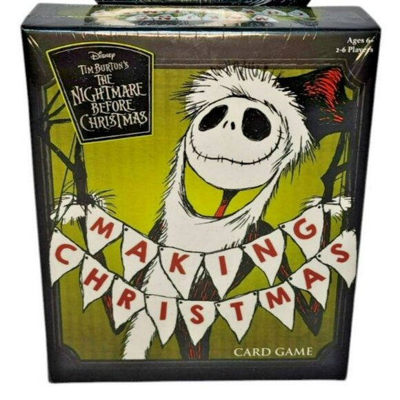 DISNEY TIM BURTON'S NIGHTMARE BEFORE CHRISTMAS CARD GAME NEW Cards Sealed FUNKO - Picture 1 of 7
